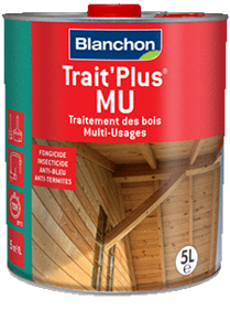 TRAIT'PLUS BOIS MULTIUSAGE 5L INCOLORE PERFORMANCE